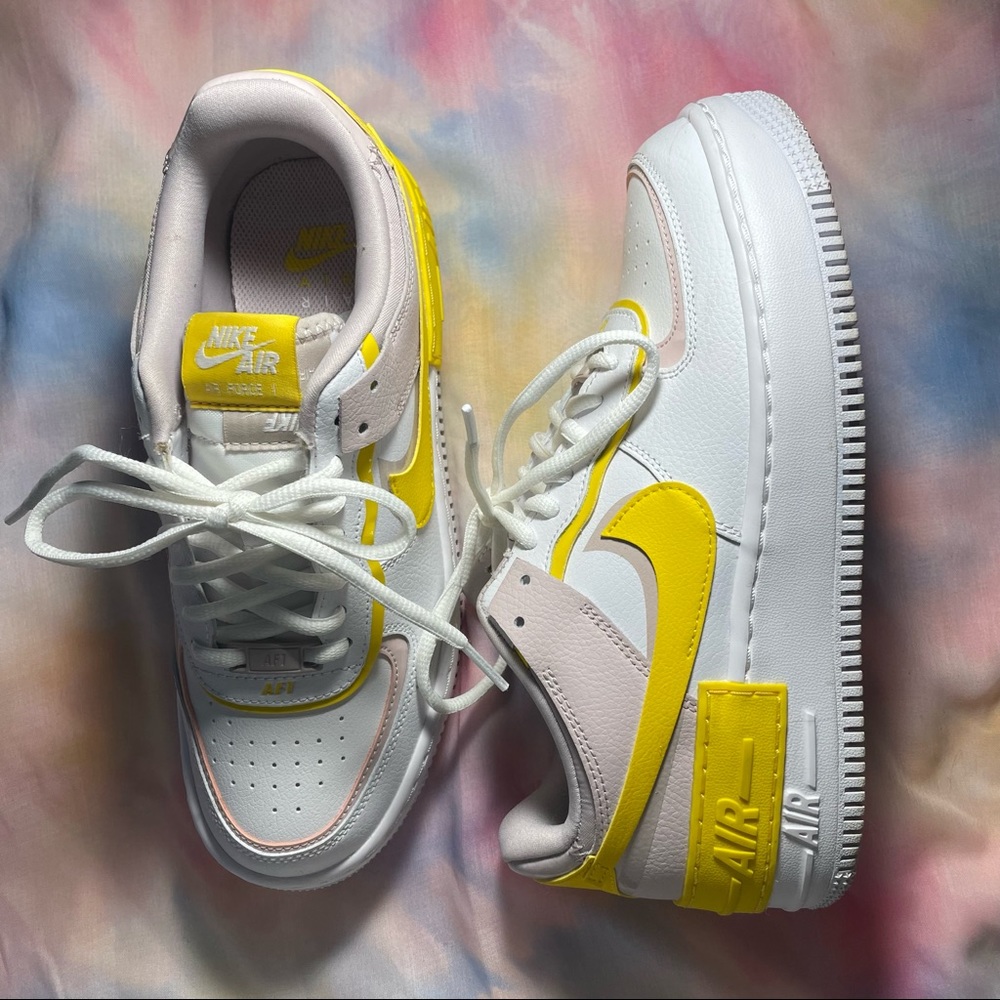 Womens Nike AF1 Shadow 'Sunshine' size 8.5